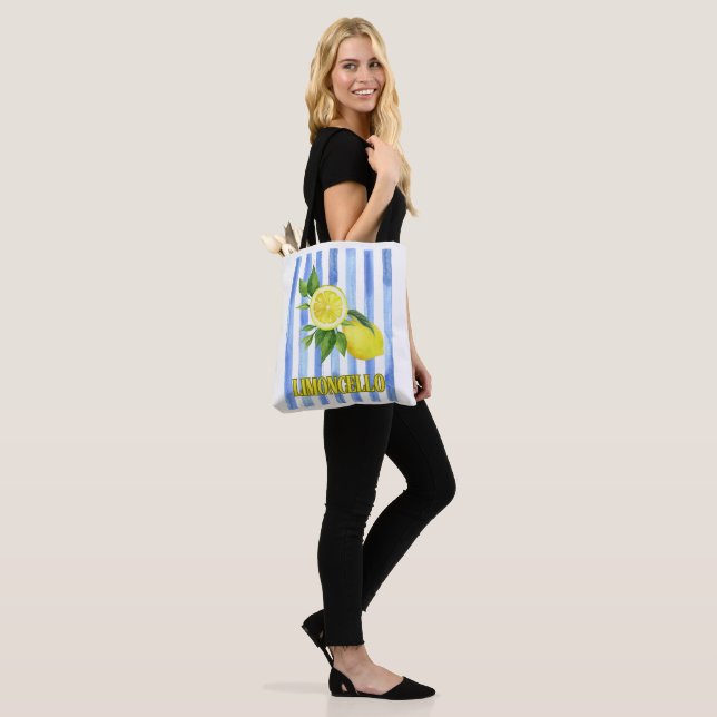 Limoncello Aquarelle Citron Sac fourre-tout (Sur le modèle)