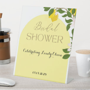 LIMONCELLO BRIDAL SHOWER WELCOME SIGN