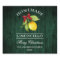  Limoncello Christmas Green Wood Bottle Label