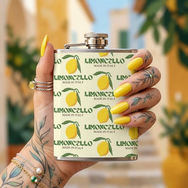 Limoncello Hip Flask (Creator Uploaded)