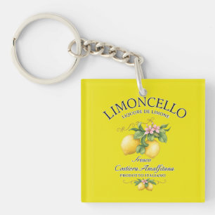Limoncello Italy Amalfi Coast Keychain