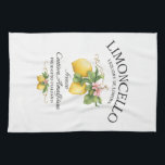 Limoncello Italy Amalfi Coast Kitchen Towel<br><div class="desc">Limoncello Italy Amalfi Coast Kitchen Towel</div>