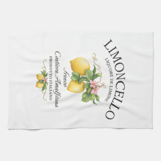 Limoncello Italy Amalfi Coast Kitchen Towel