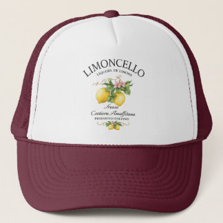 Limoncello Italy Amalfi Coast Trucker Hat