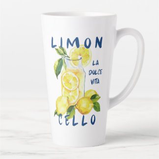 Limoncello La Dolce Vita Italy Lover Latte Mug