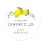Limoncello Lemon Floral White