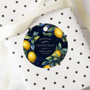 Limoncello Monogram Favour Classic Favour Tags