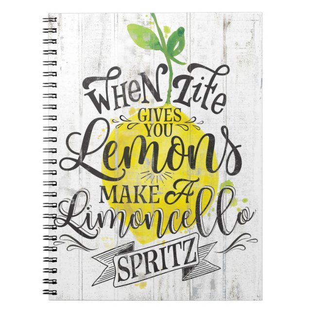 Limoncello Spritz le carnet (Devant)