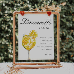 Limoncello Spritz Sign Signature Drink