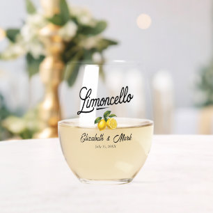 Limoncello Stemless Wine Glass