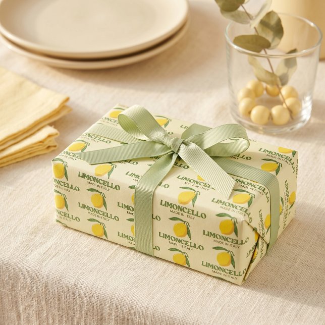 Limoncello Wrapping Paper (Creator Uploaded)
