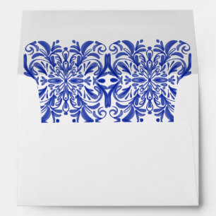 Limone I Italian Lemon & Blue Tile Envelope