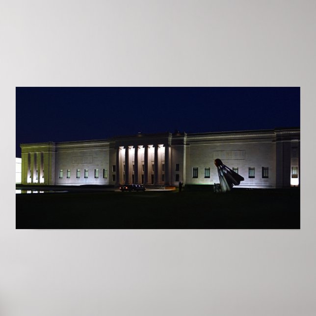 Limousine at the Nelson-Atkins Museum of Art Poster (Front)