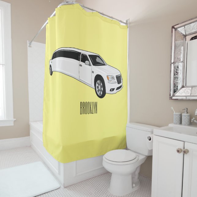 Limousine cartoon illustration (In Situ)