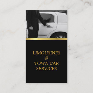 Limousine, Limo, Carte De Ville, Service De Conduc