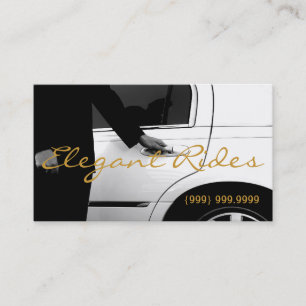 Limousines Limo Services de voiture Carte de visit