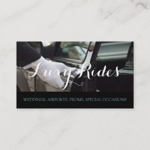 Limousines, Limo Services, Driver Carte de visite