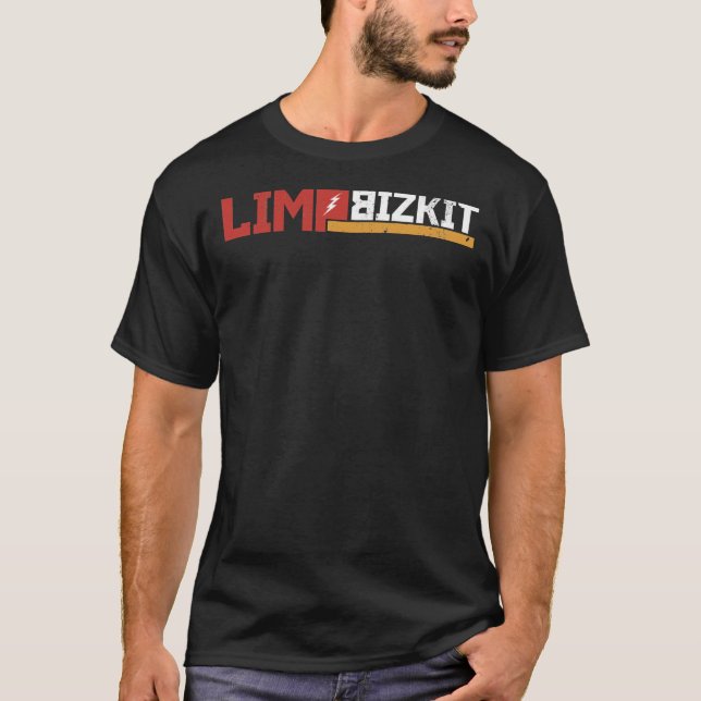 Limp Bizkit Grunge Rapcore Logo Merch   T-Shirt (Front)