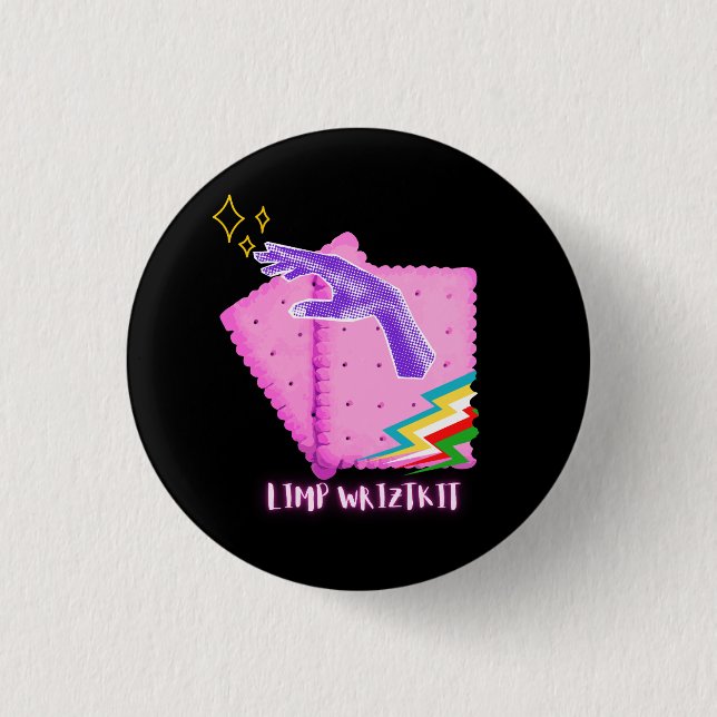 Limp Wristkit 1 Inch Round Button (Front)