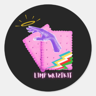 Limp Wrizket Classic Round Sticker