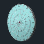 Limpet Shell Blue Green Spring Season Solid Colour Dartboard<br><div class="desc">Dartboard dart tossing throwing fun competitive game set and wall hanging art decor printed with Limpet Shell Blue Green Spring Season Solid Colour illustration and select products collection by TheFabricSeal print on demand shop at Zazzle.com #ZazzleMade https://www.zazzle.com/store/thefabricseal TheFabricSeal©️Original. This beautiful colour is described as a cool, muted blue-green shade that...</div>