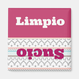 Limpio/Sucio Magnet