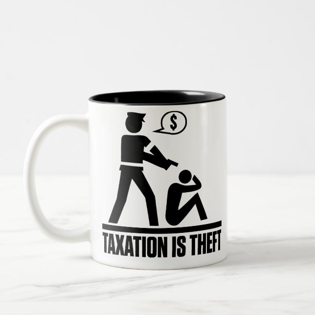 L'imposition est des tasses de vol (Gauche)