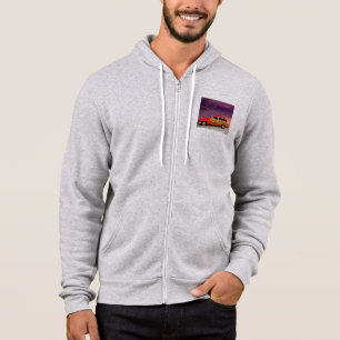 LIN55 Red Woody.tif Hoodie