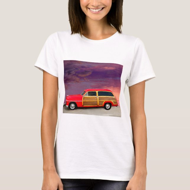 LIN55 Red Woody.tif T-Shirt (Front)