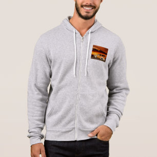LIN56 Tan Woody.tif Hoodie