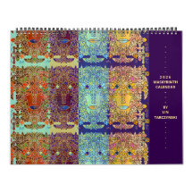 Lin Tarczynski's Maskyrinth Calendar for 2026