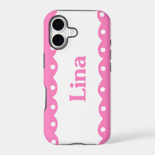 Lina Name Pink Lace