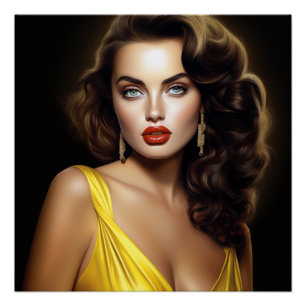 Lina - Super Model Latina!  Poster