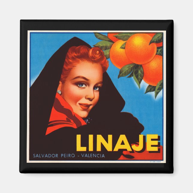 Linaje Citrus Magnet (Front)