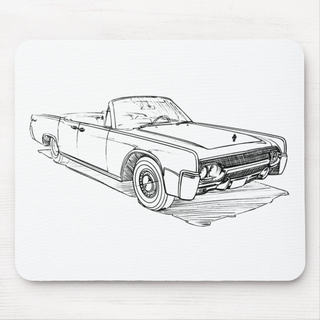 Linc Continental 1961 Mouse Pad (Front)