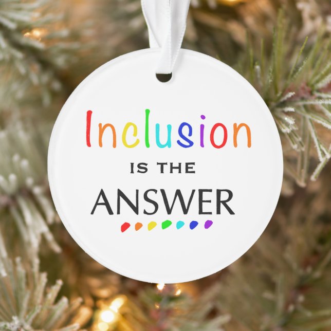 L'inclusion est la réponse - Sensibilisation à la  (Arbre)