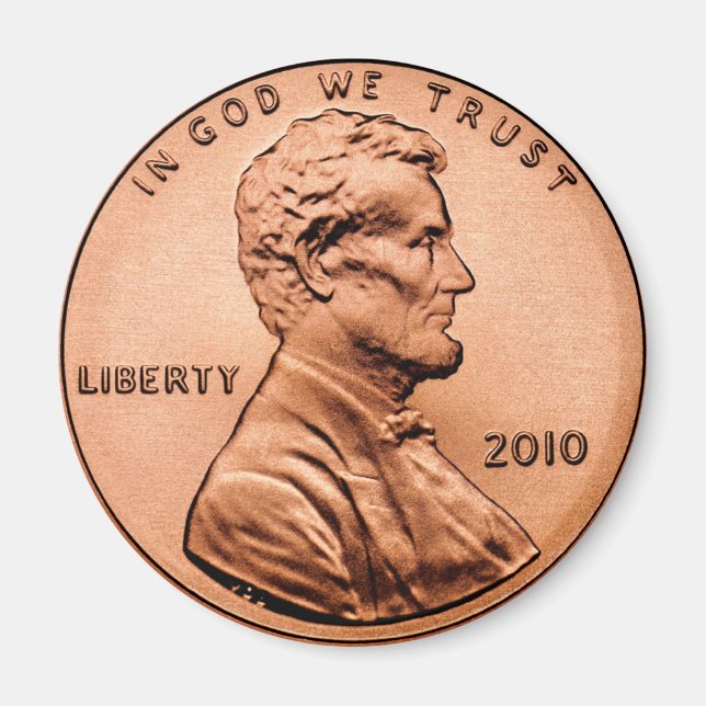 LINCOL PENNY MAGNET (Front)