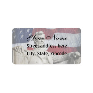 Lincoln and Fireworks Label