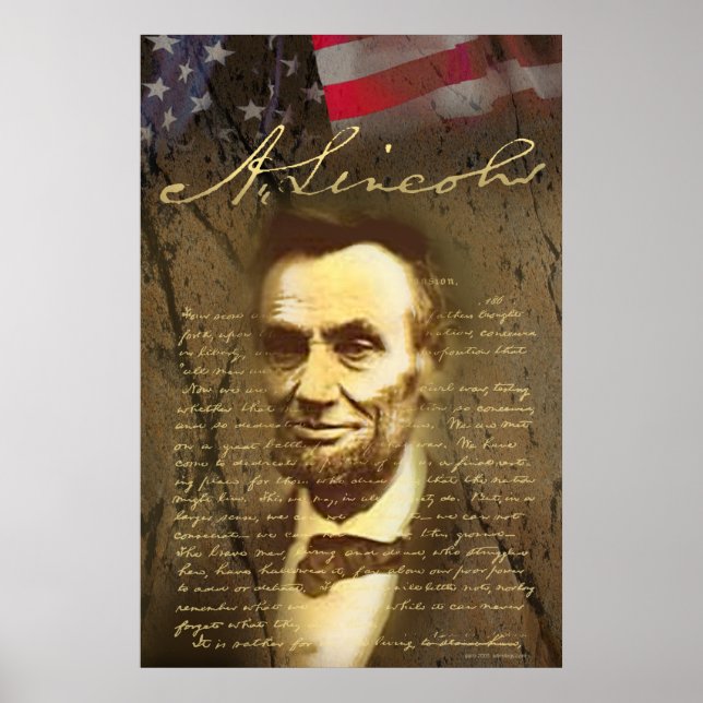 Lincoln by Gregory Gallo Poster (Front)