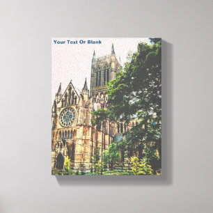 Lincoln Cathedral Canvas Print