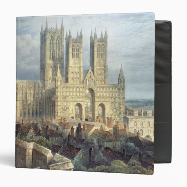 Lincoln Cathedral from the North West, c.1850 Binder (Front/Inside)