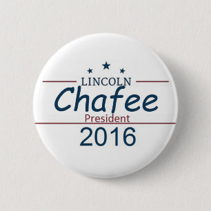 Lincoln CHAFEE 2016 2 Inch Round Button