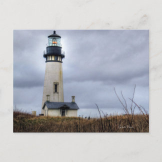 Lincoln City Lighthouse Postcard