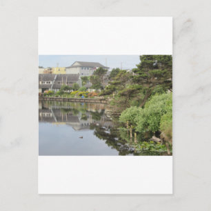 Lincoln City Oregon Postcard