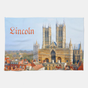 Lincoln, England Kitchen Towel