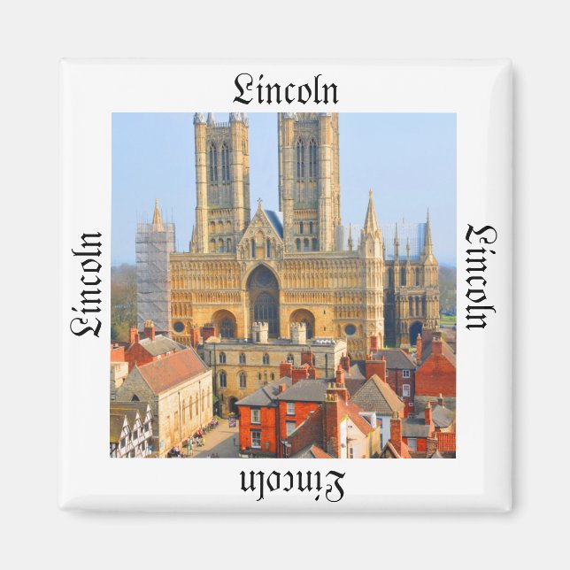 Lincoln, England Magnet (Front)