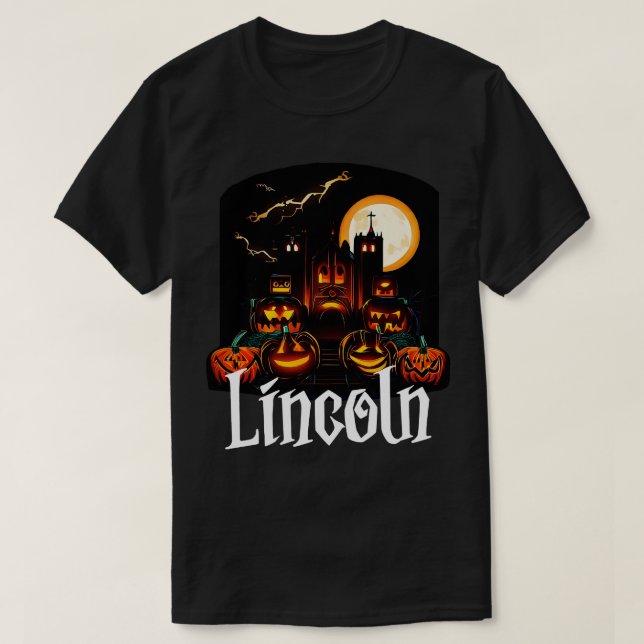 Lincoln Halloween T-Shirt (Design Front)