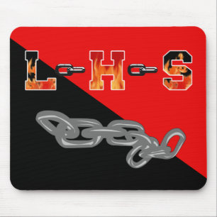 Lincoln High School Links Colours Mouse Pad