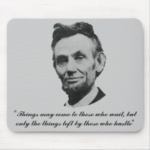 Lincoln -  Hustle Mouse Pad