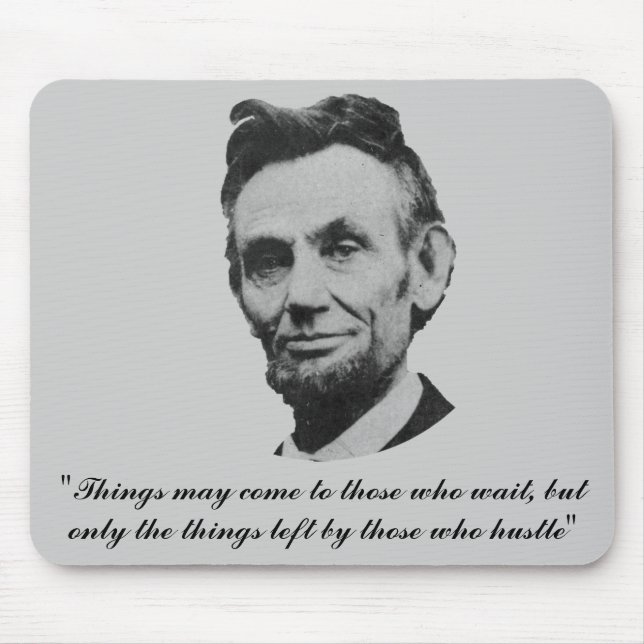 Lincoln -  Hustle Mouse Pad (Front)